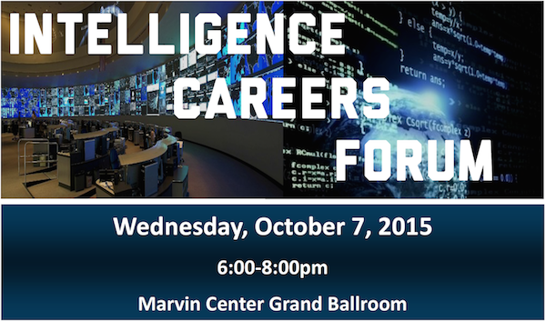 2nd Annual GWU Intelligence Careers Forum